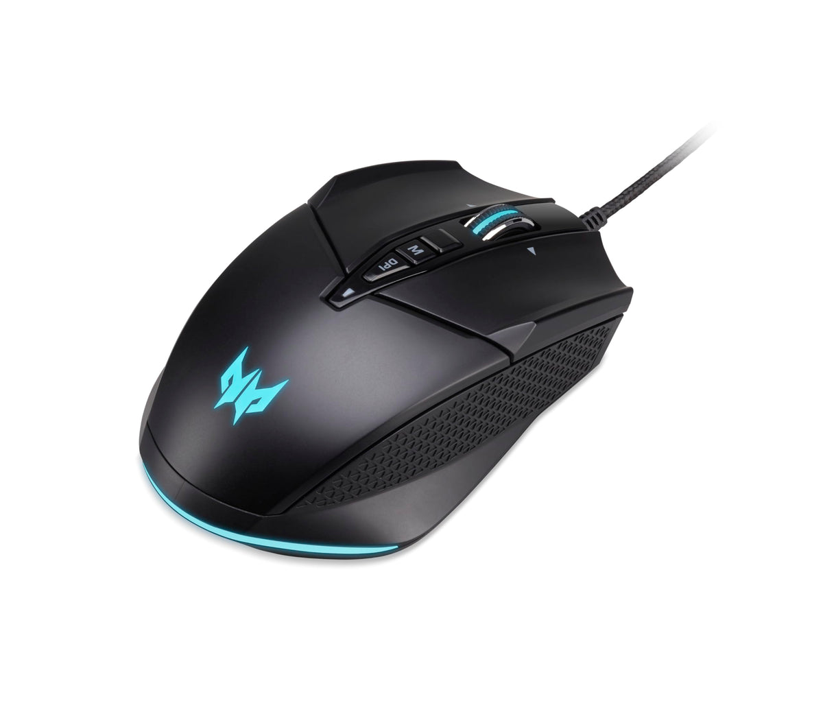 Acer Predator Cestus 335 Maus de gaming (19.000 DPI, 400 IPS Tracking, 10 taste programabile, timp de reacție de 0,5 ms, iluminare RGB), negru - GP.MCE11.02G