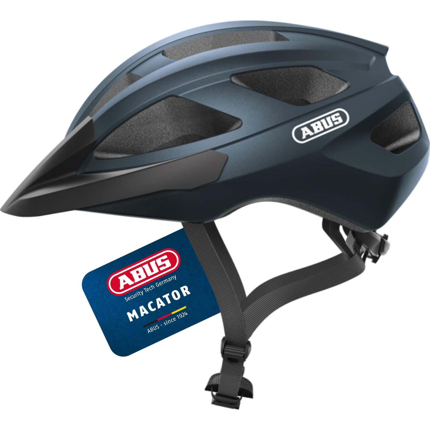 ABUS 67325 Bicycle Helmet, Blue (Midnight Blue), S (51-55 cm)