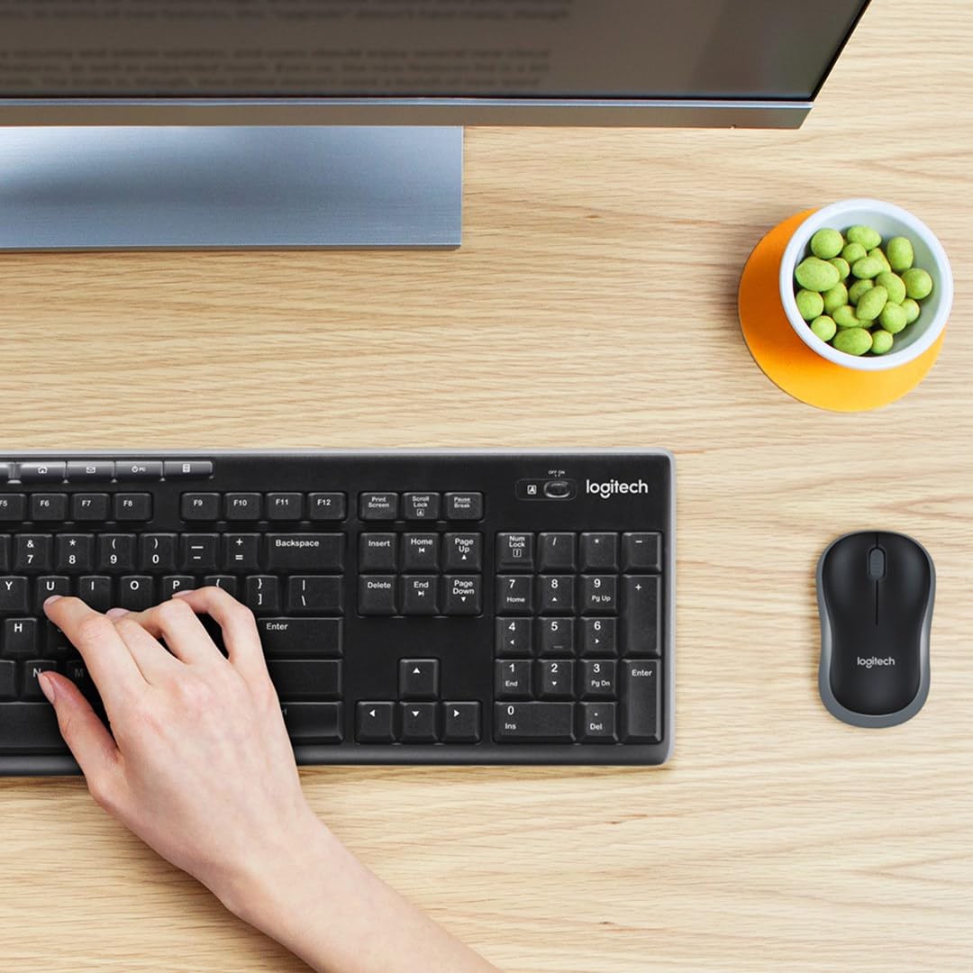 Logitech MK270 Wireless Set with Keyboard and Mouse for Windows - 920-004509