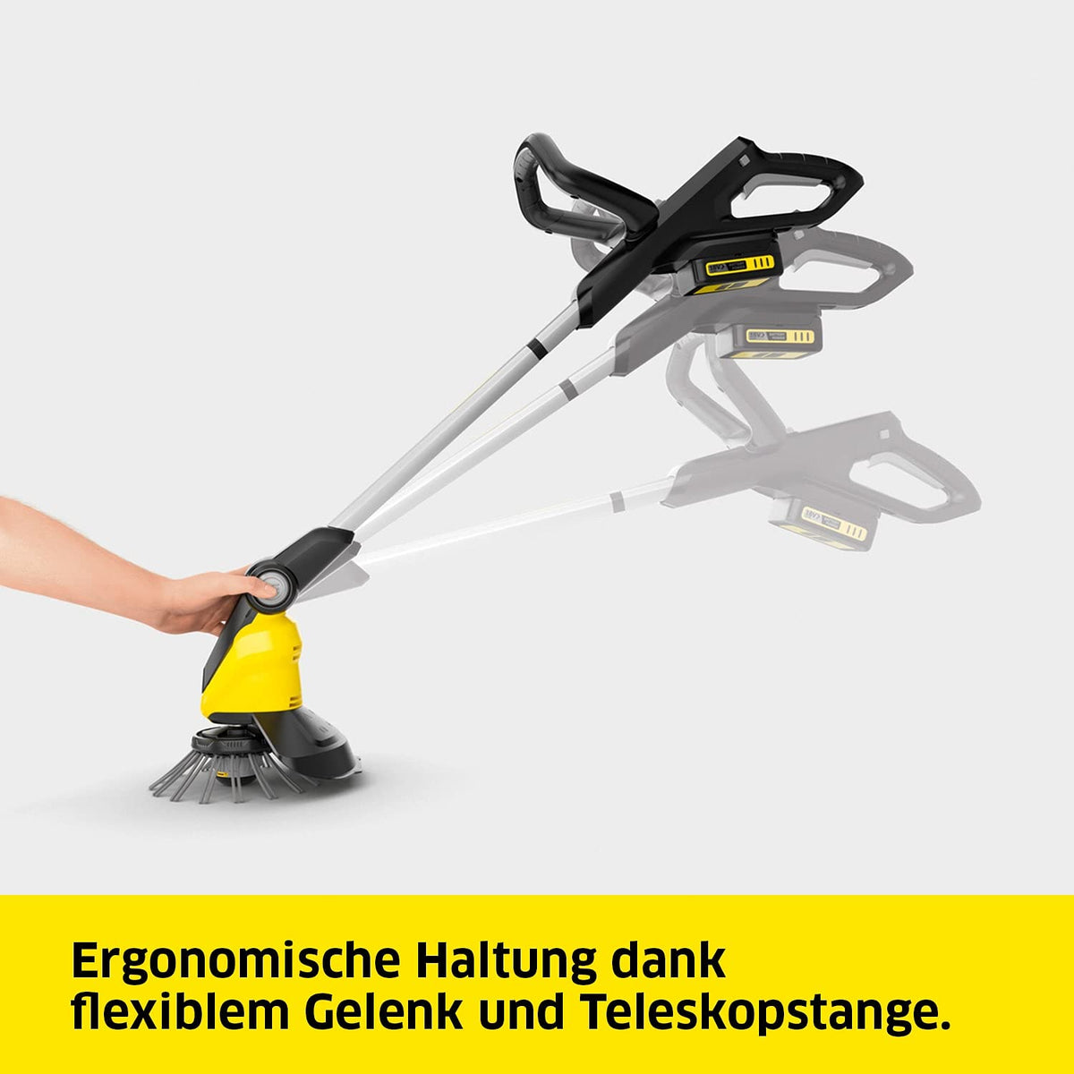 Kärcher 18 V Battery Weed Remover WRE 18-55 Battery Set - 1.445-245.0