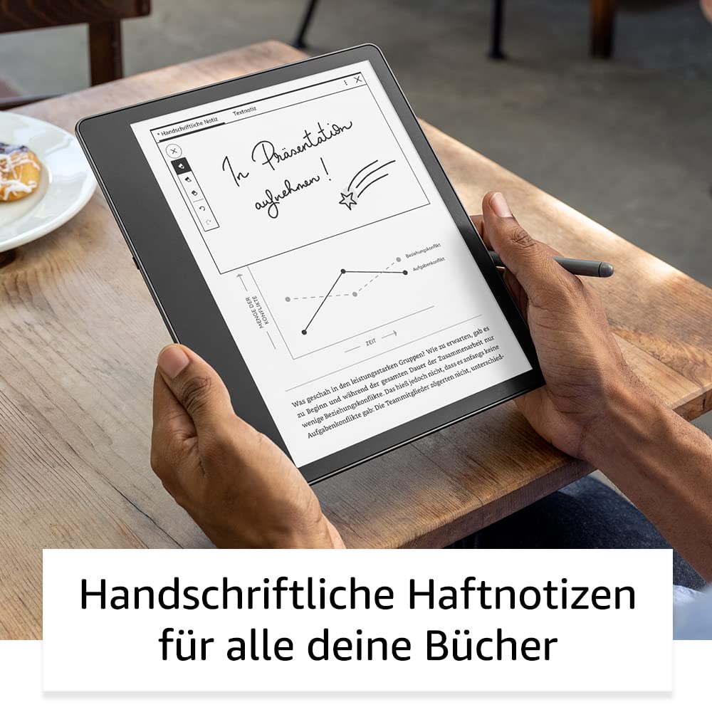 Certified and refurbished Kindle Scribe, the first Kindle with writing functionality, featuring a 10.2-inch Paperwhite display with 300 ppi, comes with a premium stylus | 16 GB - C4A6T4