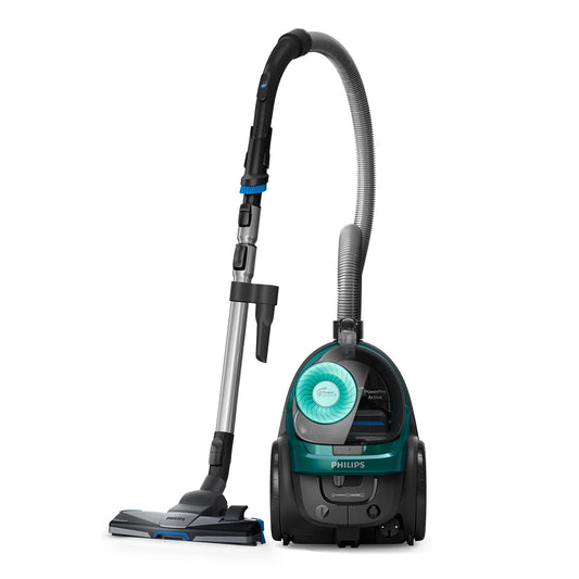 Aspirator fără sac Philips FC9555/09 PowerPro Active (650 W, volum praf 1,5 L, include perie mini turbo, duză pentru podele dure)