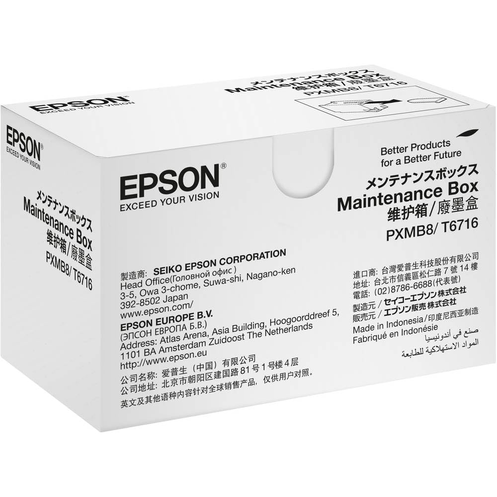 EPSON WFC5xxxM52xxM57xx Maintenance Box, Black - C13T671600