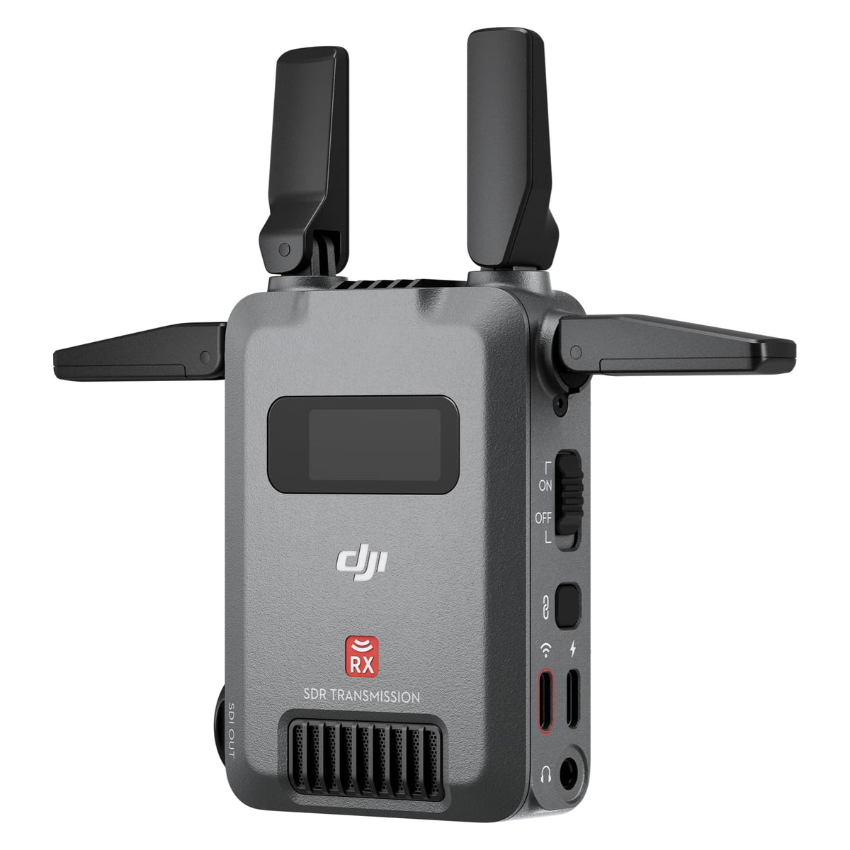 DJI SDR Transmission Receiver, 3 km 1080p/60fps SDR transmisie video wireless, Doar receptor, Stabil & Anti-interferență, Penetrare puternică, Rată de biți mare, Număr nelimitat de receptori - 6941565983947