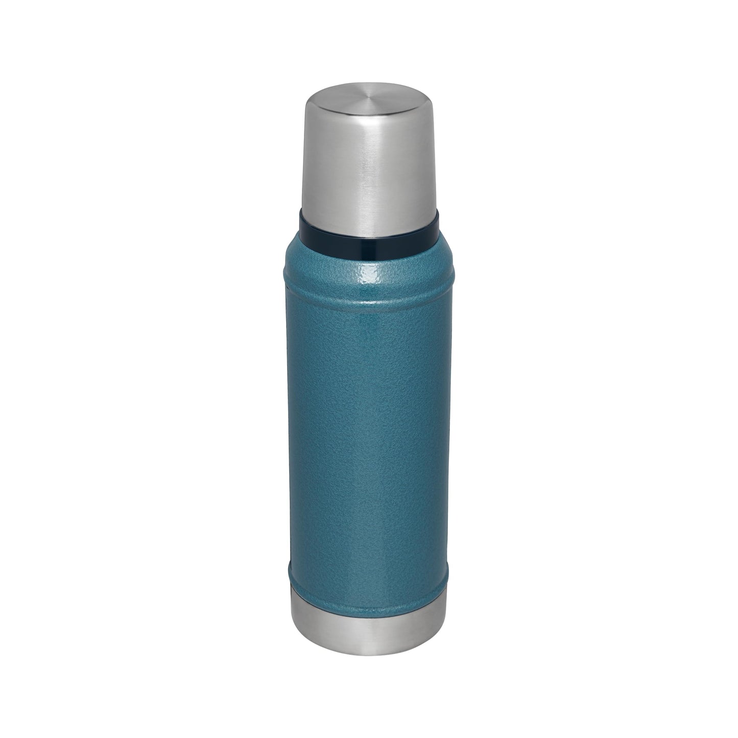 Stanley 1913 Classic Legendary Thermos Flask 0.94L - Keeps Hot or Cold for 24 Hours - Dishwasher Safe - Lid Serves as a Mug - Vacuum Flask BPA Free - Stainless Steel Thermos Flask - Hammertone Lake - 10-11346-094