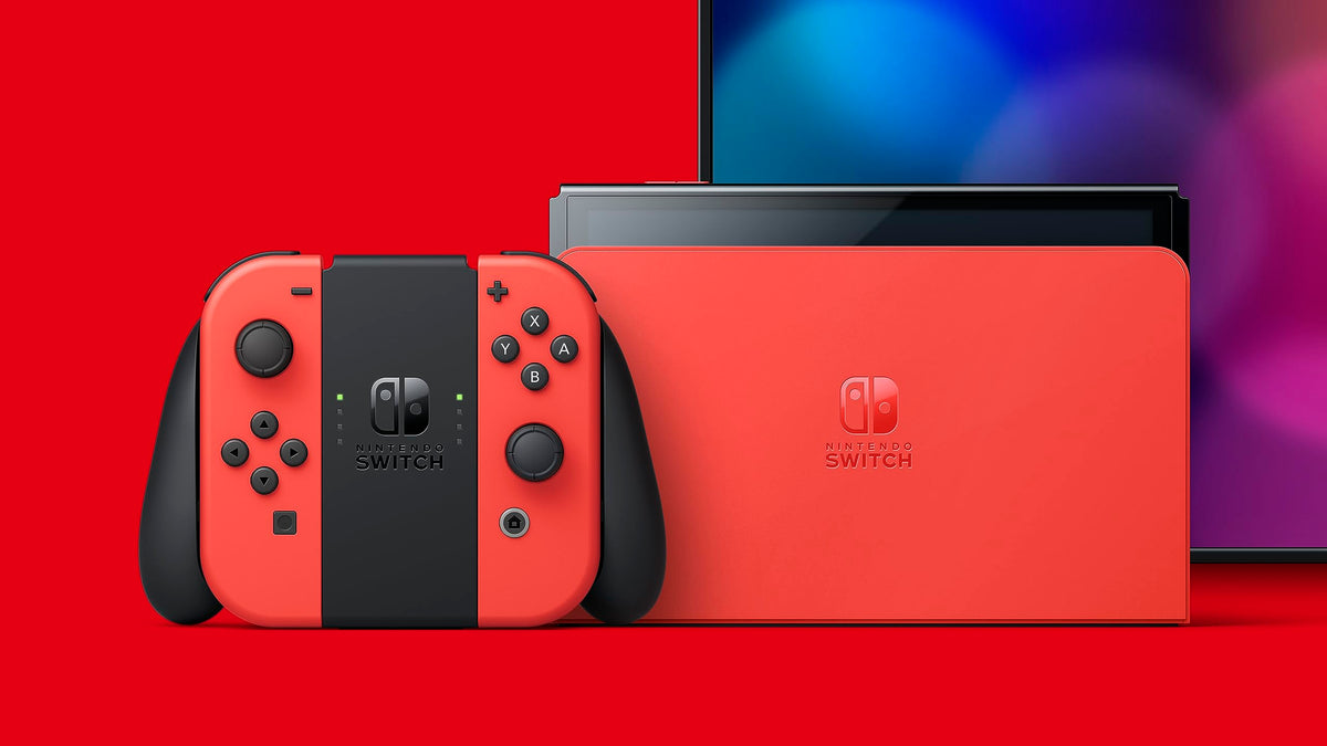 Nintendo Switch (OLED Model) - Mario Edition (red) - 10011772