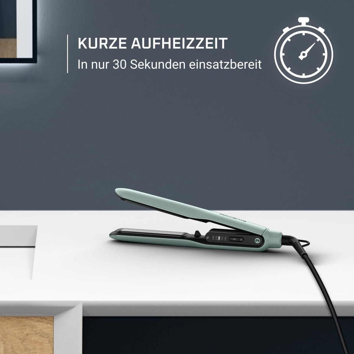 Rowenta Thermoglide, Hair Straightener, fast heating, SF5120 - SF5120E0