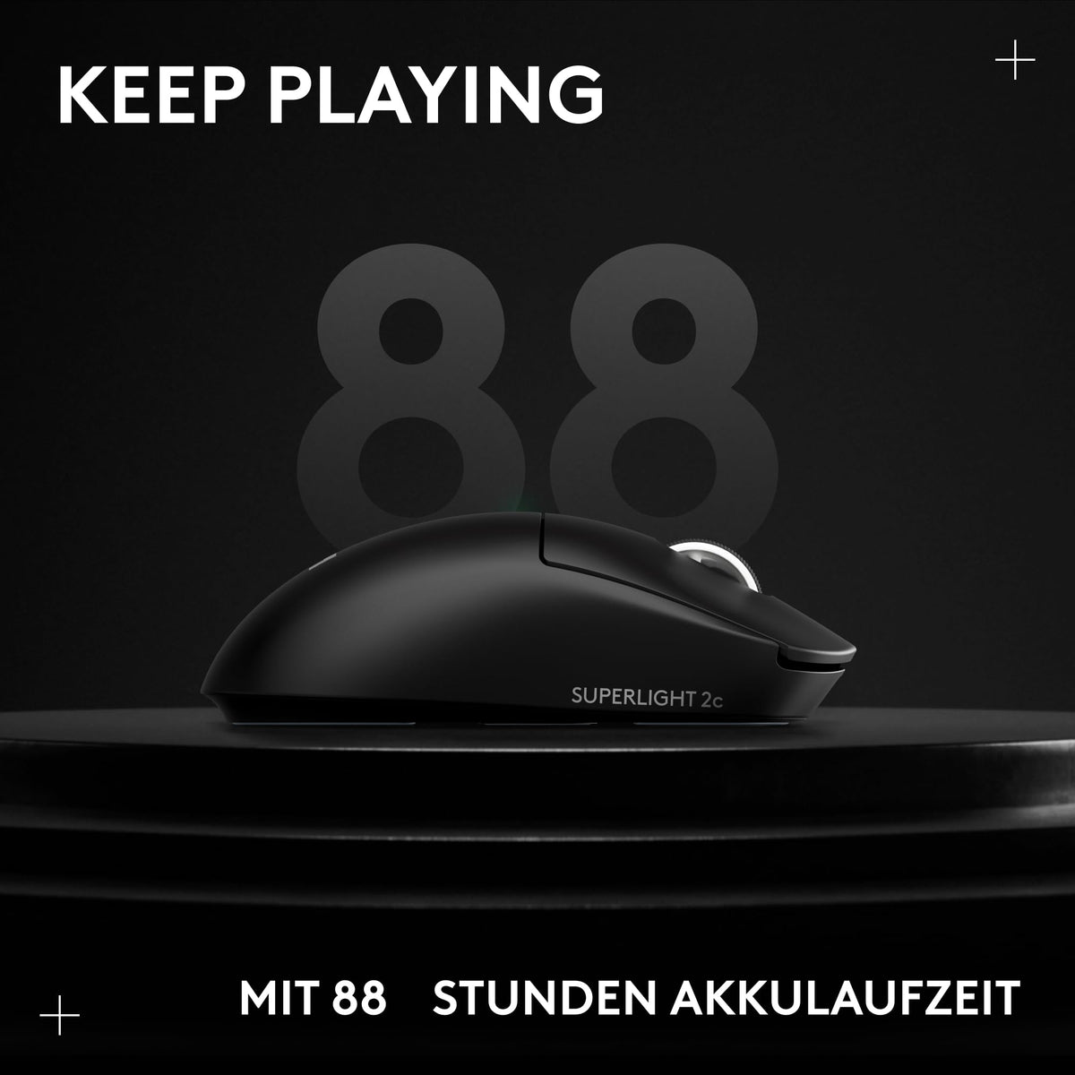 Logitech G PRO X Superlight 2c SE Gaming-Maus - Schwarz - 910-007801