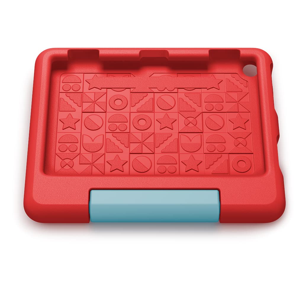 Amazon child-friendly protective case for the Fire HD 8 tablet (only compatible with the 12th generation, 2022), red - 53-028584