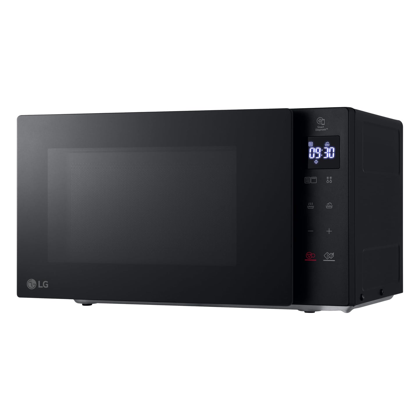 LG MH6032GAS microwave (20 L, 1050 W) with grill (570 W), Smart Inverter technology, quartz grill, EasyClean, black