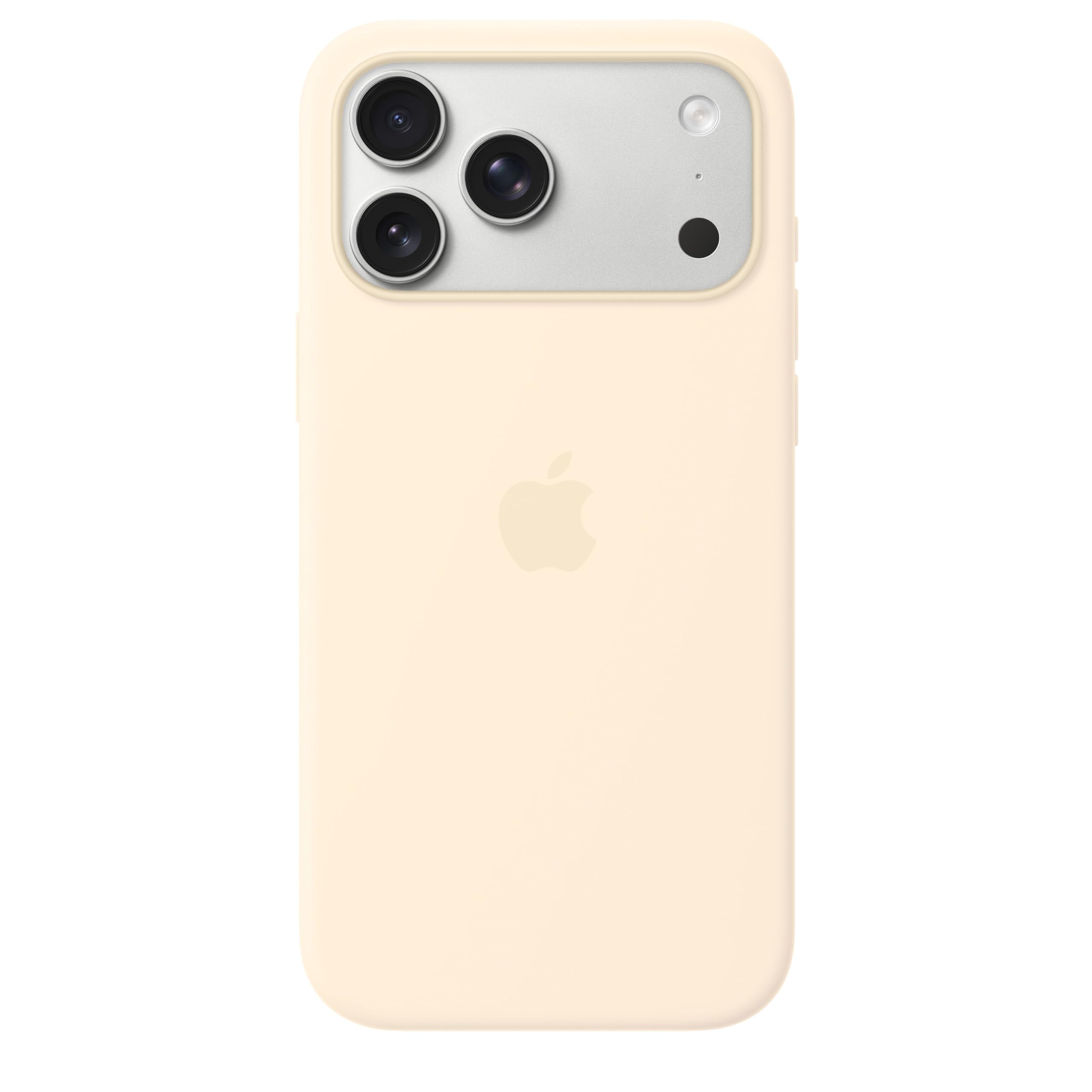 Apple iPhone 17 Pro Max Silicone Case with MagSafe - Vanilla  - MHW54ZM/A