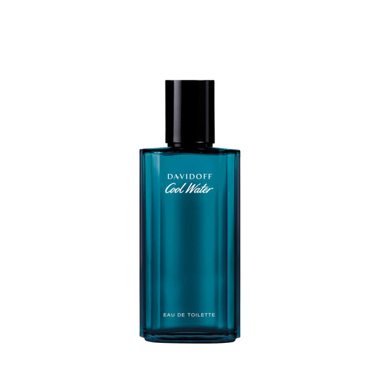Davidoff Cool Water Man Eau de Toilette, aromatic-fresh men's fragrance, 75ml - 123657