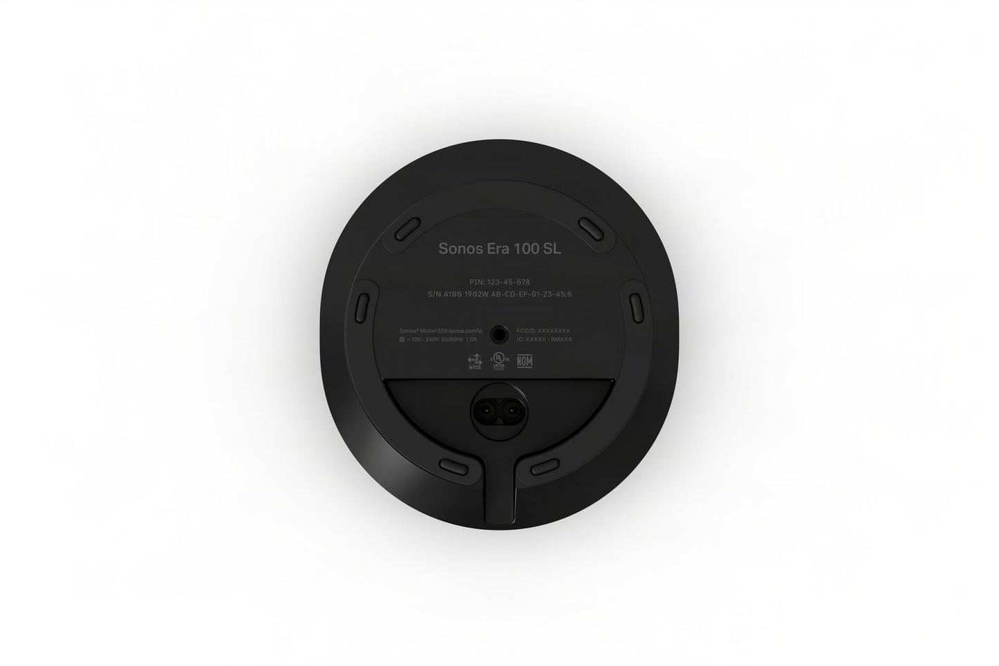 Sonos Era 100 SL | New | The ideal speaker for music lovers. (Black) - E10SLEU1BLK