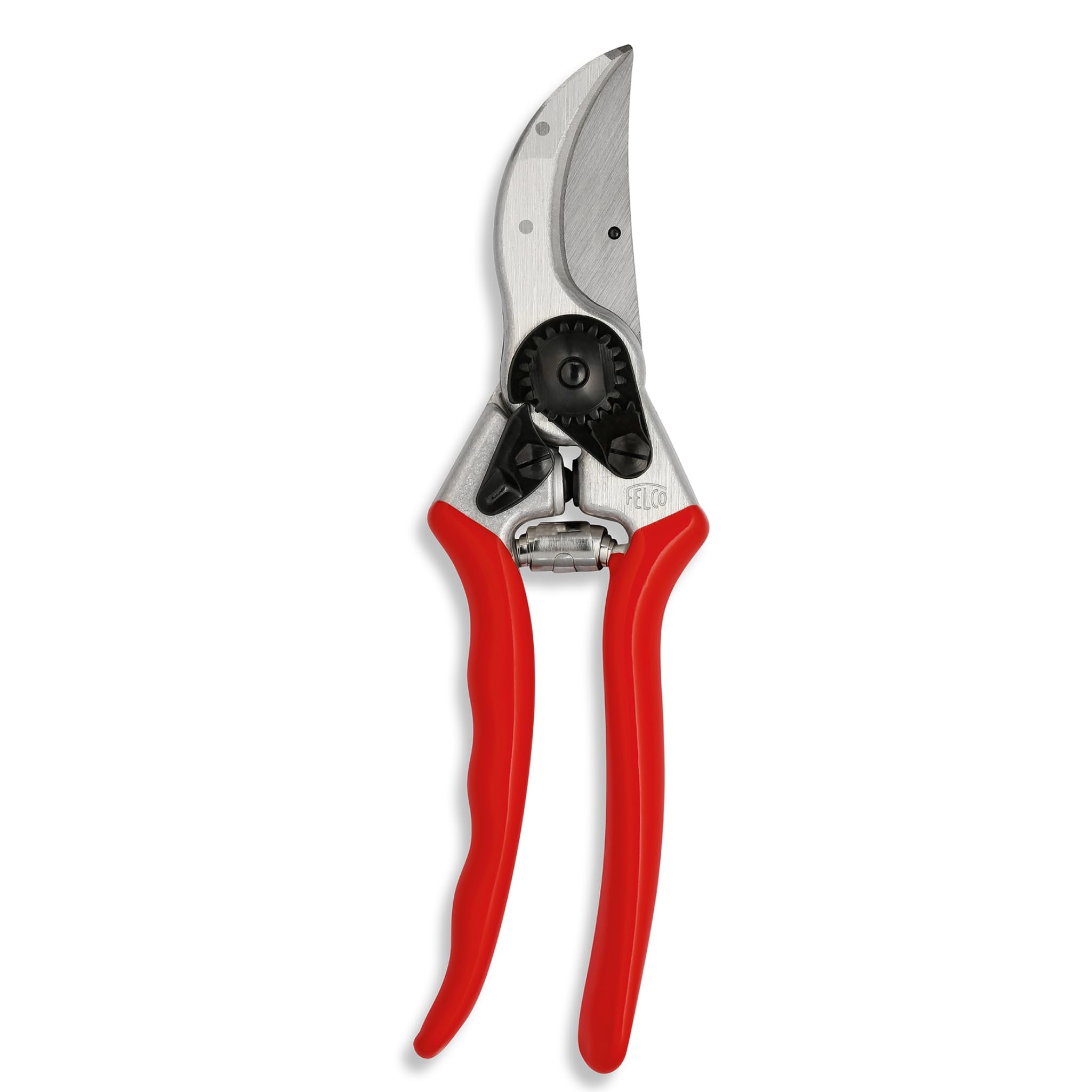 FELCO 2 Professional Right Handed Bypass Pruning Shears, 41mm Hardened Steel Blade, Forged Aluminum Handles, Heavy Duty Tool for Medium to Large Hands, 25mm Cut, Swiss Made - F-2