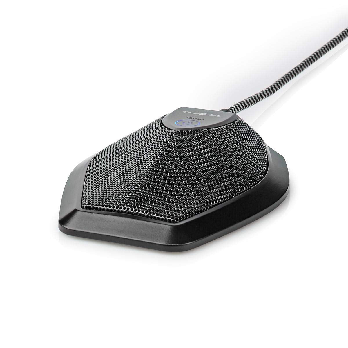 NEDIS Microfon - Folosit pentru: Desktop/Notebook - Cablat - 1x USB - MICCU100BK