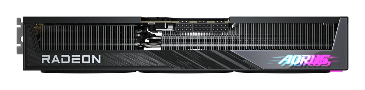 Gigabyte AORUS Radeon RX 9070 XT Elite 16G Placă grafică - 16 GB GDDR6, 256 Bit, PCI-E 5.0, 3100 MHz frecvență de bază, 2 x DisplayPort, 2 x HDMI, GV-R9070XTAORUS E-16GD