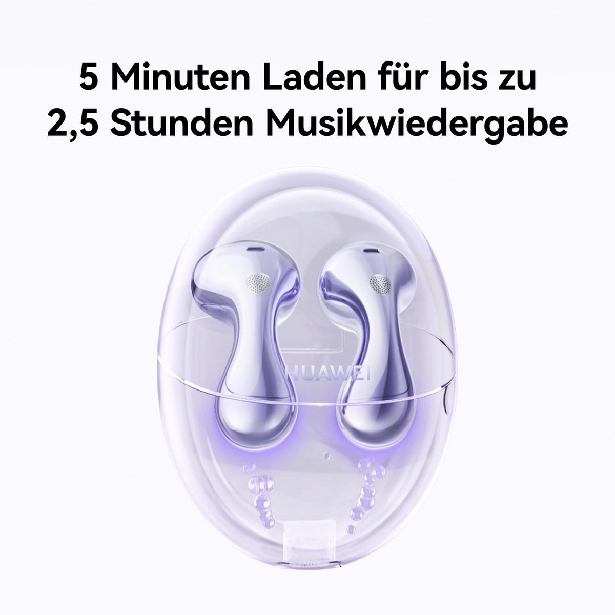HUAWEI FreeBuds 6 Wireless Earbuds, Purple - Harper-T00