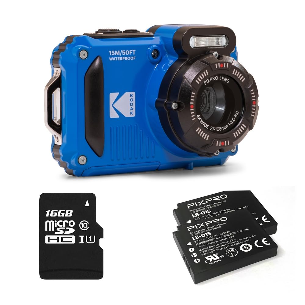 Kodak Pixpro WPZ2 Bundle Blue