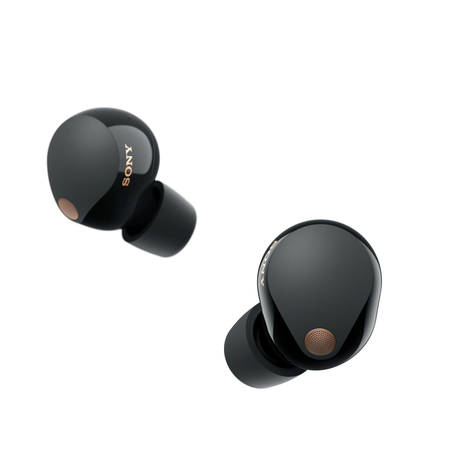 Sony WF-1000XM5 Wireless Noise Canceling Headphones, Bluetooth, In-Ear Headphones, Microphone, Up to 24 Hour Battery Life, Quick Charge Function, IPX4, iOS & Android Compatible - Black, Small - YY2963