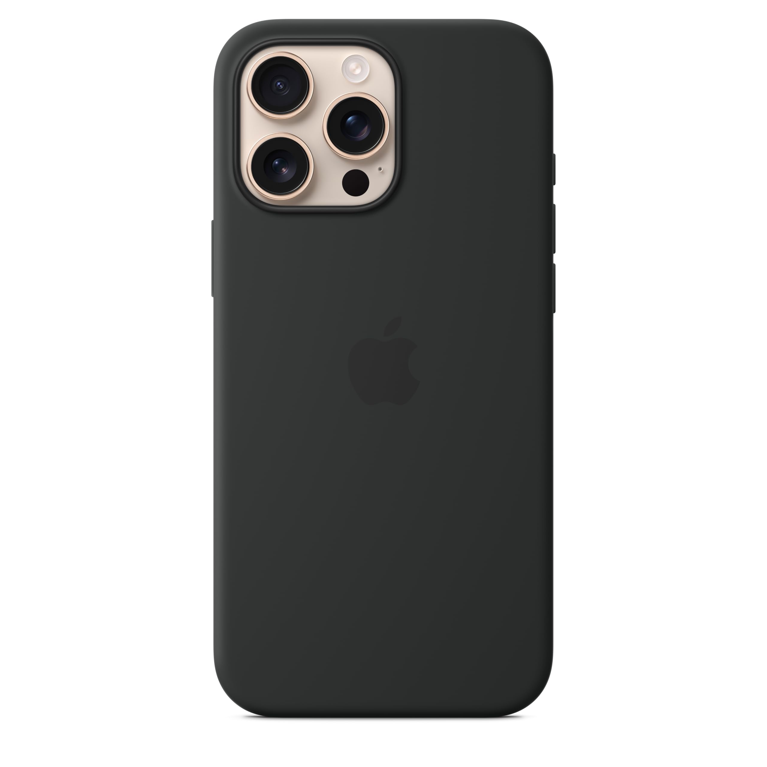 Apple iPhone 16 Pro Max Silicone Case with MagSafe - Black  - MYYT3ZM/A