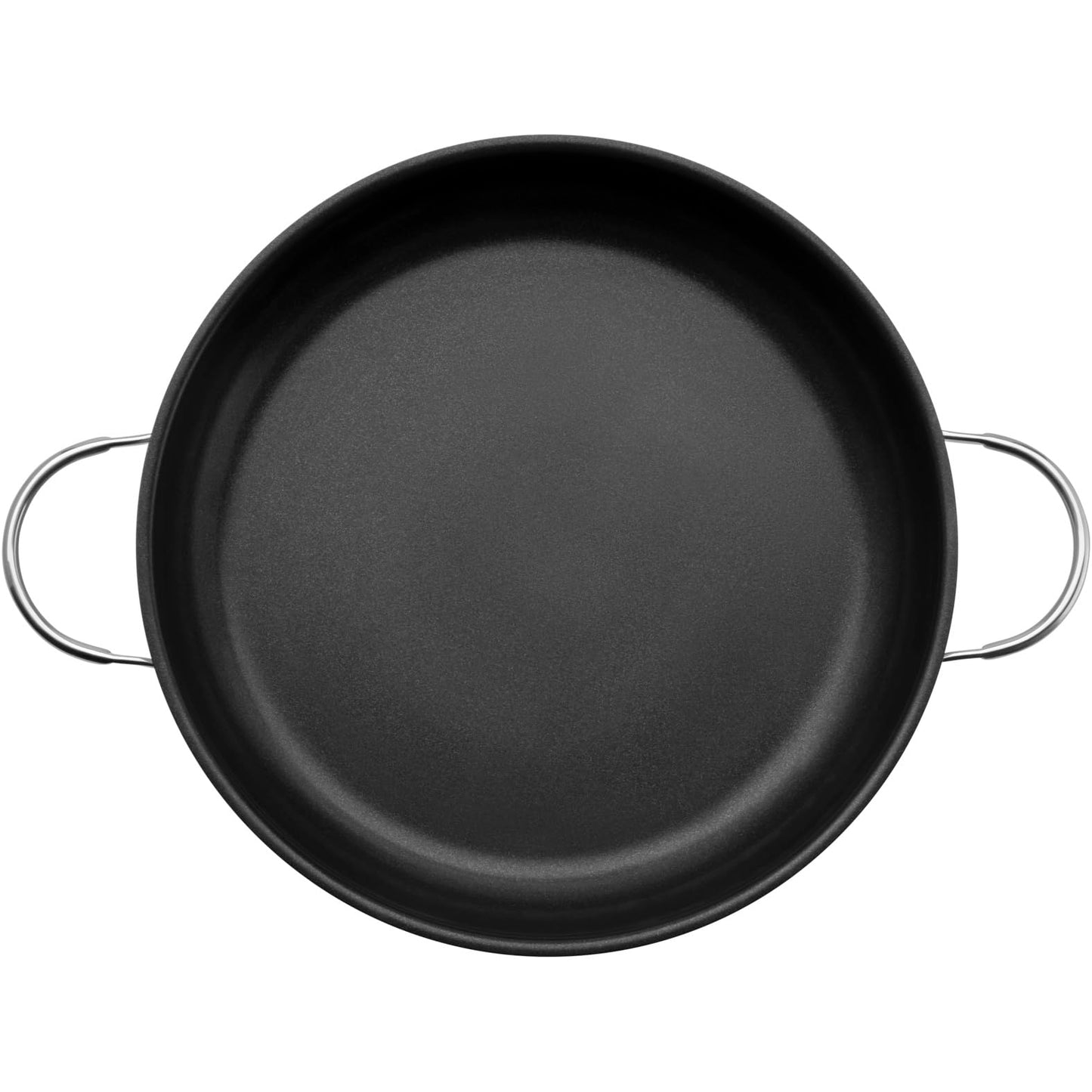 Silit Calabria frying/serving pan 32 cm induction, coated stainless steel, stainless steel handle, oven-safe, for gentle roasting - 2111301783