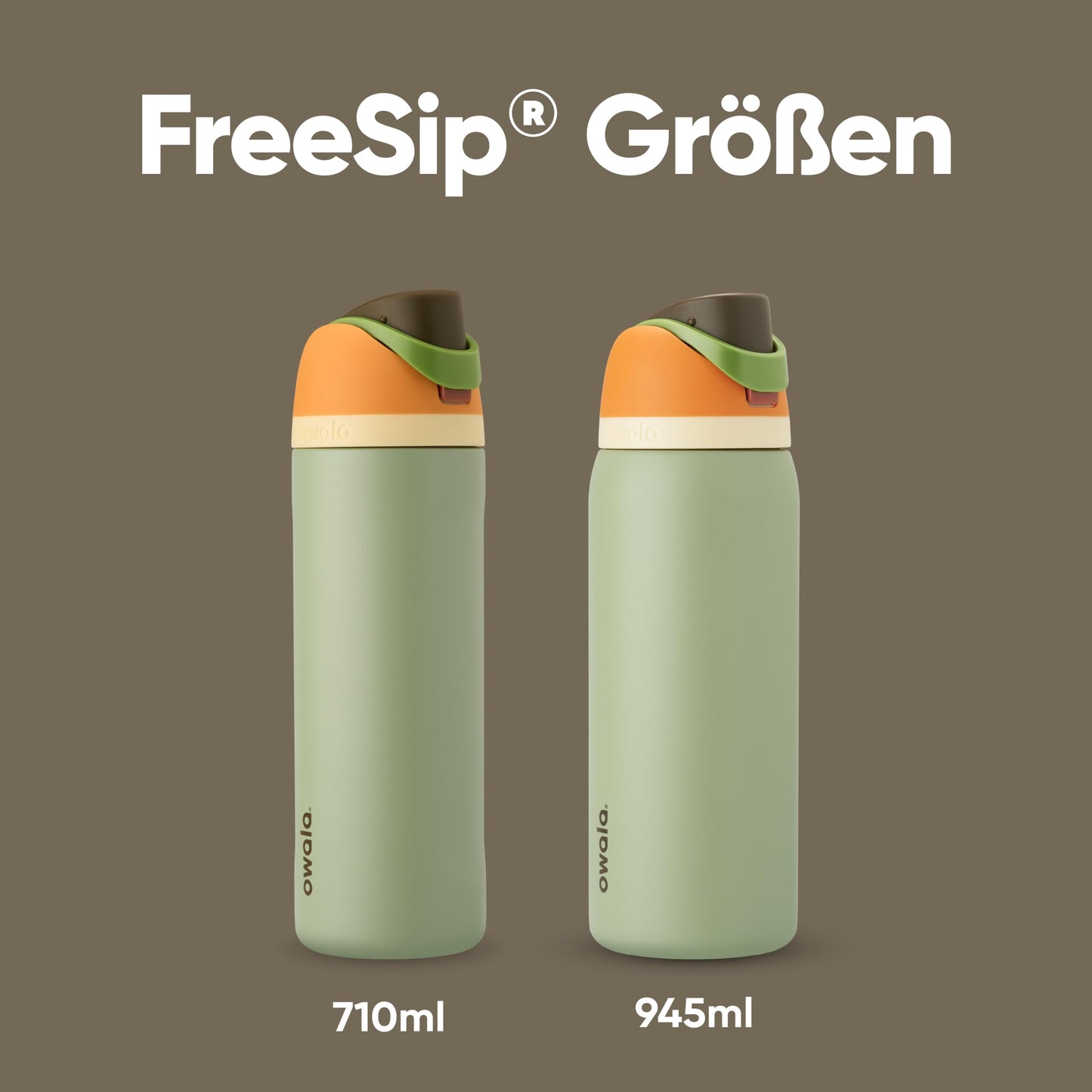 Owala FreeSip Insulated Stainless Steel Drinking Bottle with Straw, 945ml - BPA Free, Ideal for Sports, Fitness, Outdoors and Travel, Camo Cool - C06102