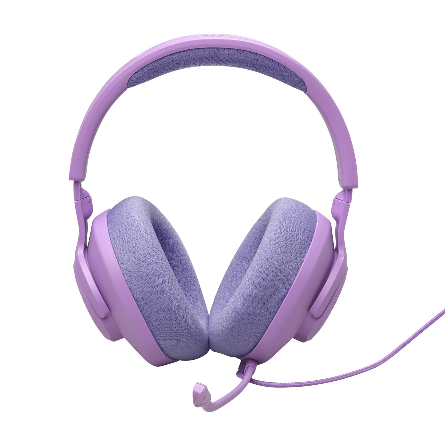 JBL Quantum 100M2 Wired Over-Ear Gaming Headset with JBL QuantumSOUND Signature, 3.5mm Jack, Multi-Platform Compatibility and Detachable Microphone with Mute Option, Purple - JBLQTUM100M2PUR