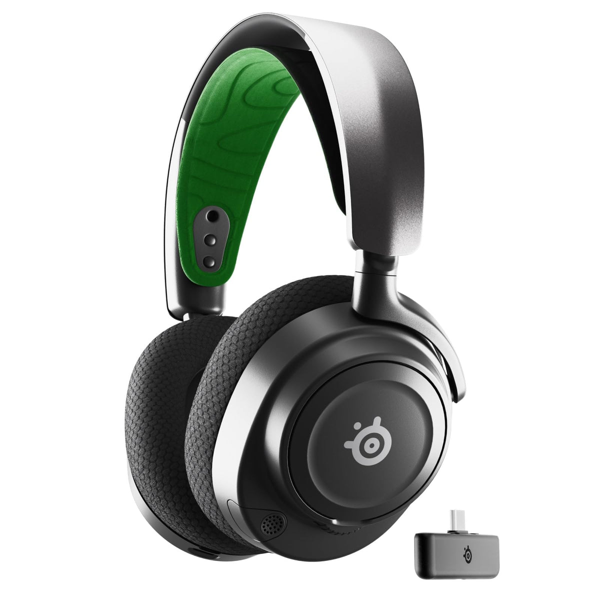 SteelSeries Arctis Nova 7X Wireless - Multi-Platform Gaming Headset for PS5, PC, Mobile - Magnetic Neodymium Drivers - 2.4 GHz + Mixable Bluetooth - 38 Hours Battery Life - ClearCast Gen 2 AI Microphone - 61565