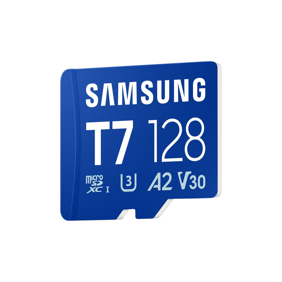 Samsung T7 microSD Card, 128 GB, memory card for mobile games on smartphones, tablets, and handheld consoles, UHS-I U3, Full HD & 4K UHD, 170 MB/s read speed, MB-MB128T/WW