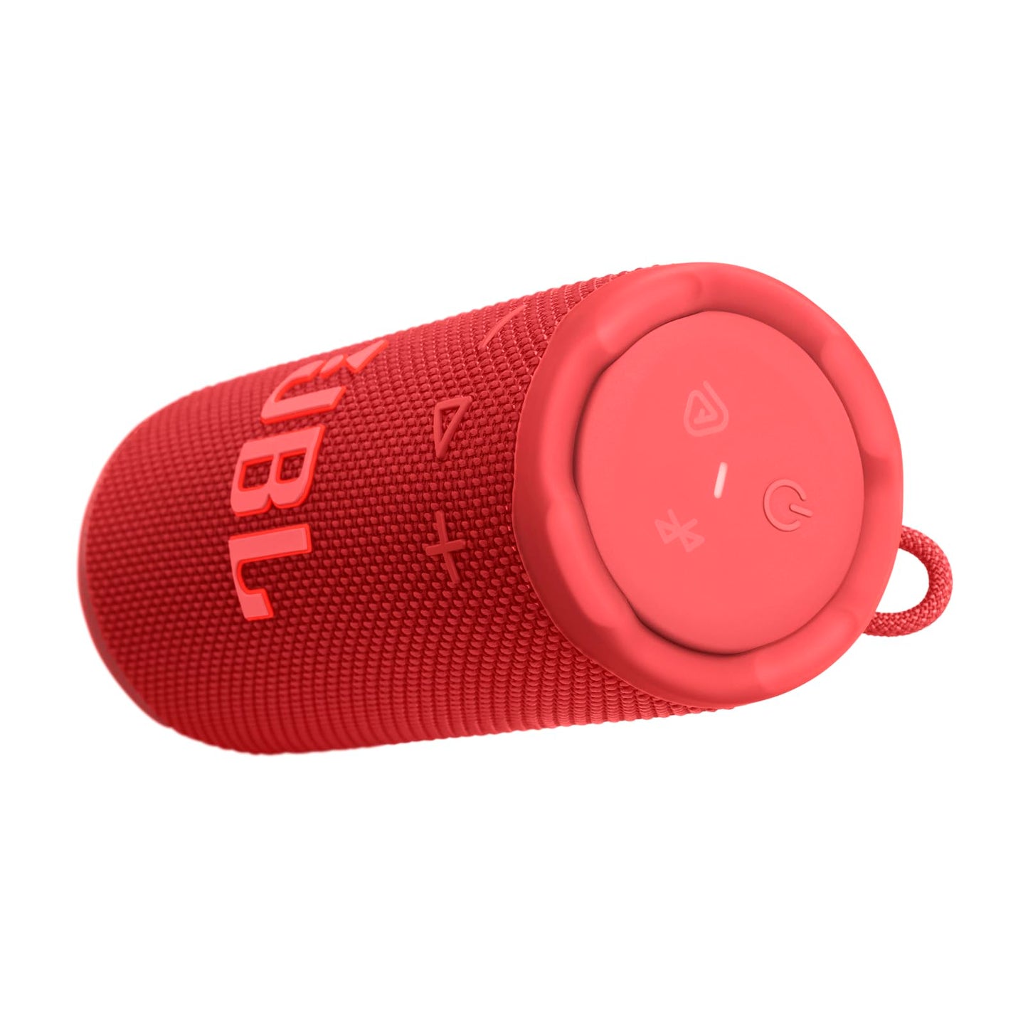JBL Grip Compact Bluetooth Speaker, JBL Pro Sound with AI Sound Boost, IP68 Waterproof and Dustproof, Ambient Light, Up to 14h Playback, Auracast Multi-Speaker, JBL Portable App, Red - JBLGRIPRED