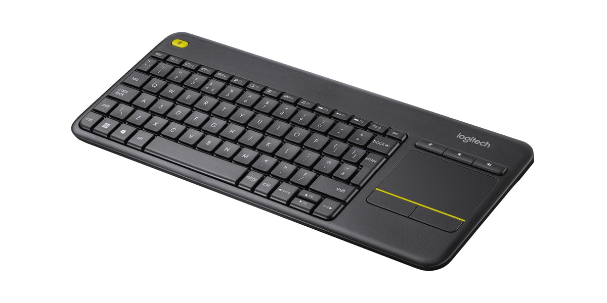 Logitech K400 Plus Tastatur wireless pentru TV cu touchpad integrat - 920-007145