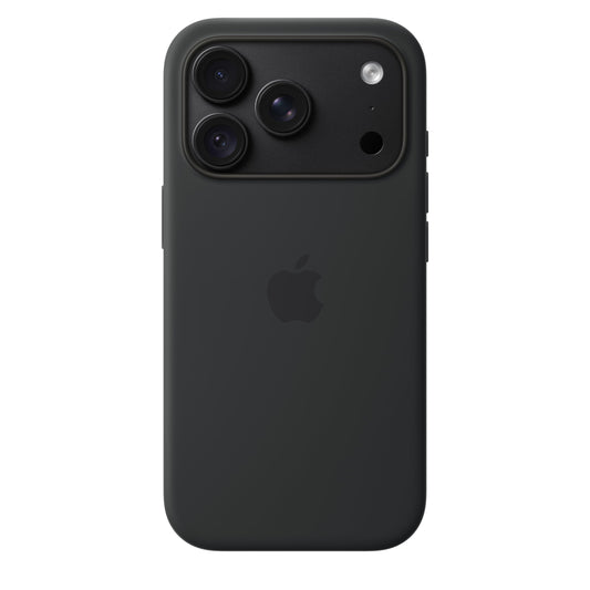 Carcasă din silicon Apple iPhone 18 Pro cu MagSafe - Negru - MK8Y4ZM/A