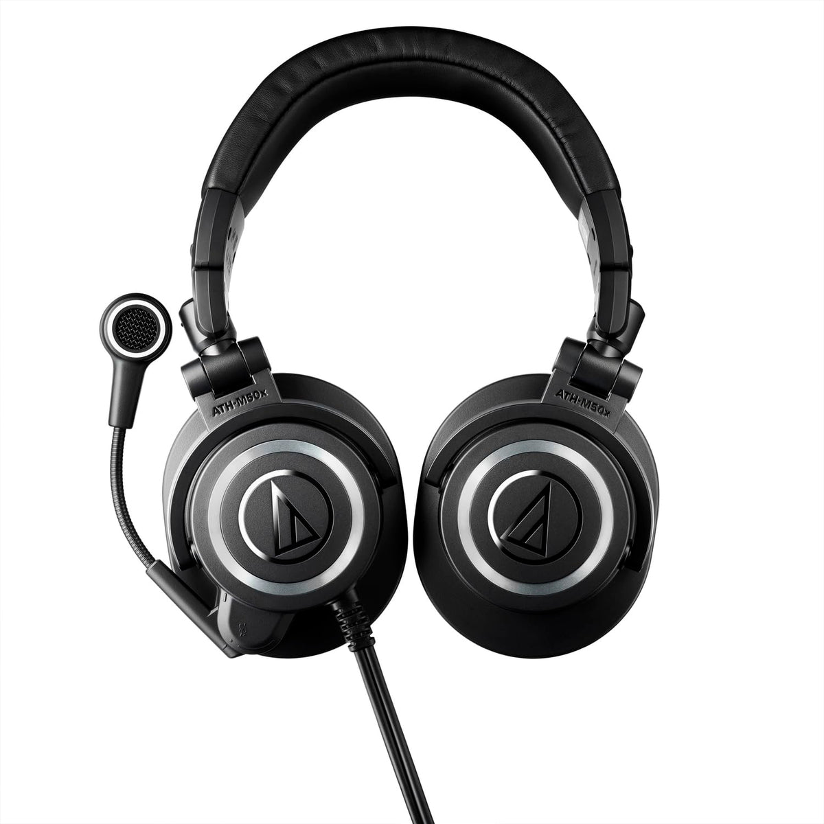 Căști de streaming Audio-Technica M50xSTS StreamSet cu conector XLR negru - ATH-M50xSTS