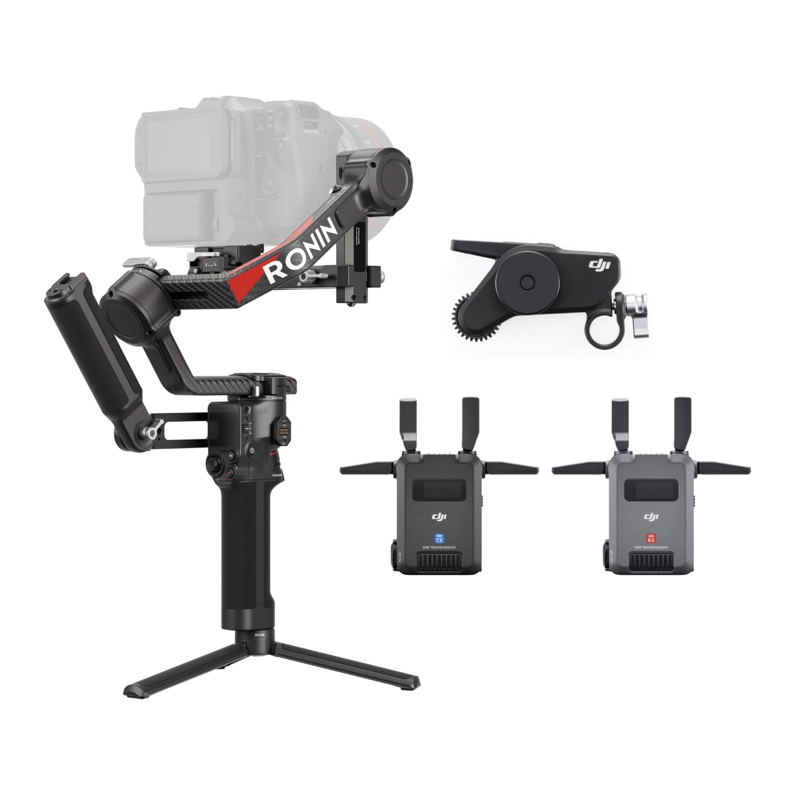 DJI RS 4 Pro Combo (2026), gimbal stabilizer for DSLR and cinema cameras - P04P