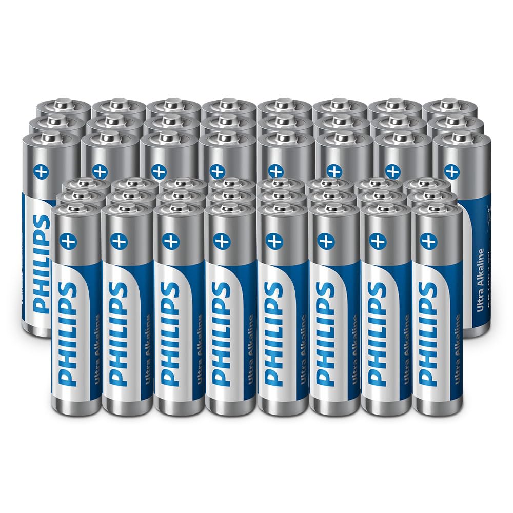 Philips Ultra AA/AAA Alkaline Batteries Combo Pack - LR036E48BB/01