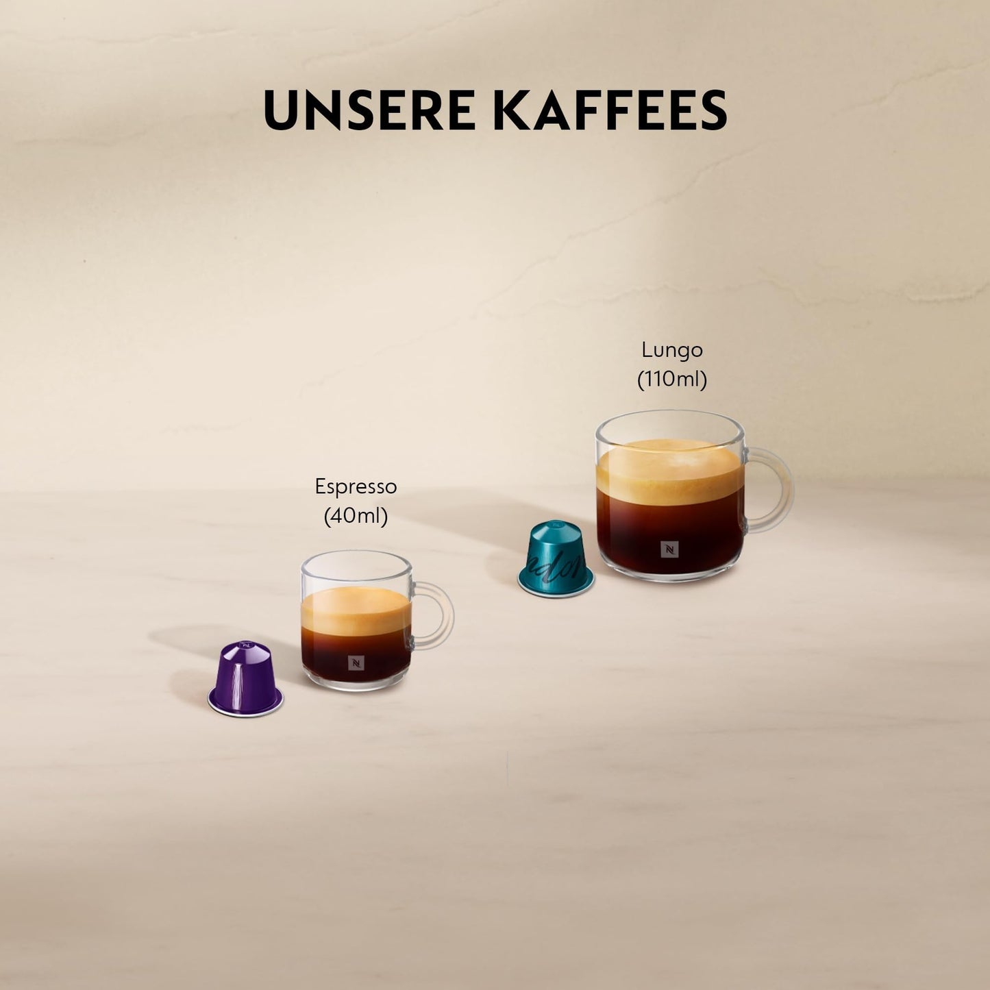 Nespresso Krups XN110B Essenza Mini coffee capsule machine, 0.6 L, 19 bar, energy saving mode, gray - XN110BRD