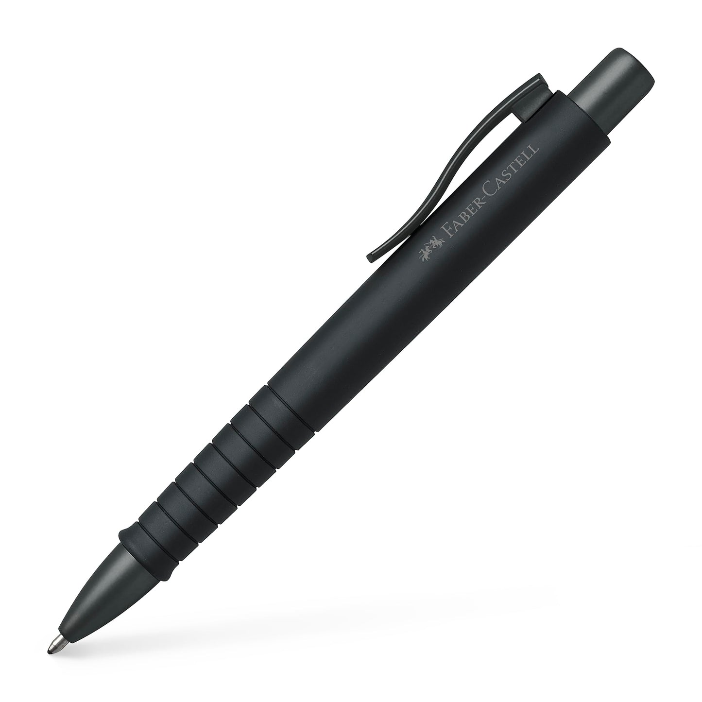 Faber-Castell - Poly Ball Urban Black ballpoint pen, 5 pieces - 205255