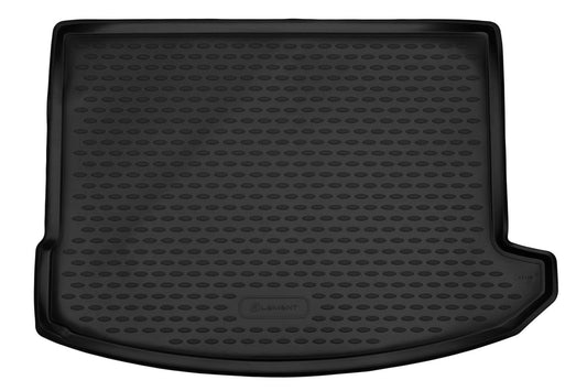 Element precisely fitting premium anti-slip boot mat suitable for MINI Countryman | Mk2 (F60) | 2016-2020 | upper loading floor position | 100% custom-fit anti-slip mat, trunk liner - HromTech