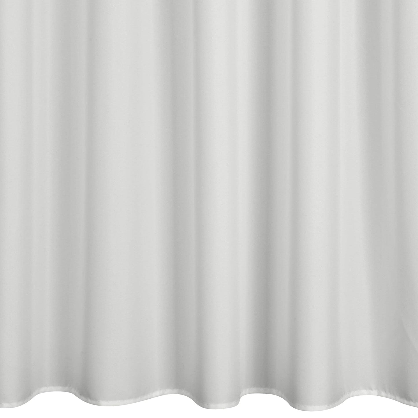 Eurofirany Garden Outdoor Curtain with Velcro Loops, 1 Piece, Opaque & Weatherproof, UV Protection, for Balcony Patio Pergola Gazebo, H200 x W155 cm, White - ZAS/GARDEN