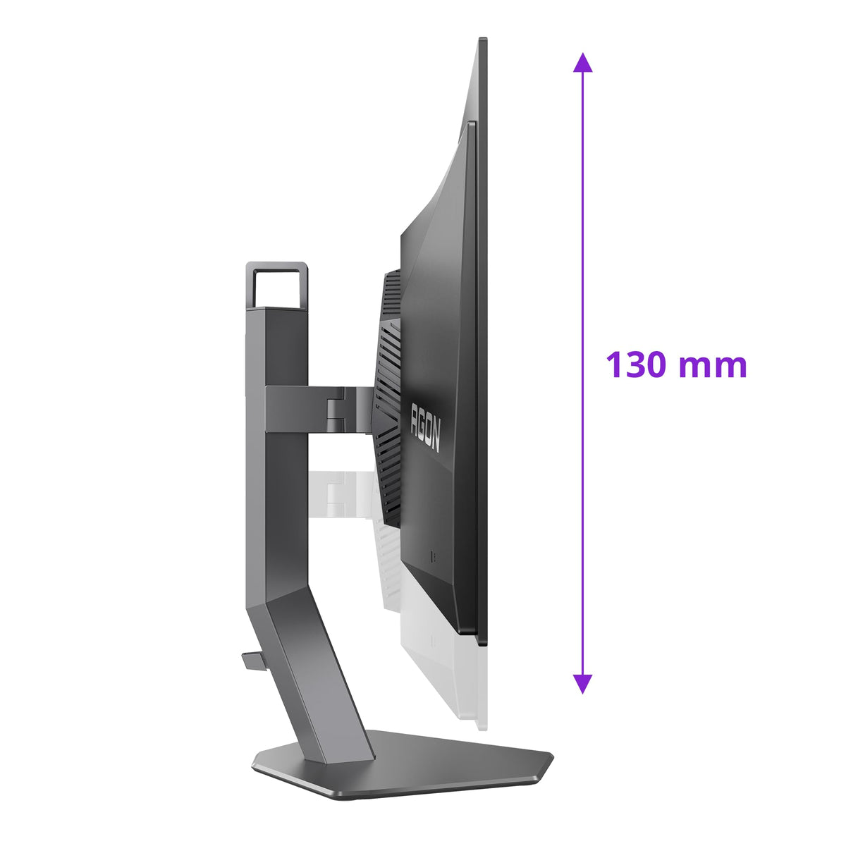 AOC AG276UZD 27 inch UHD USB Hub Gaming Monitor, 240Hz, QD-OLED Panel, 0.03ms GtG, Adaptive Sync, HDR400 TrueBlack, G-Sync Comp., ajustare pe înălțime, difuzoare, (3840x2160 HDMI 2x 2.1 DP 1x 2.1) Negru