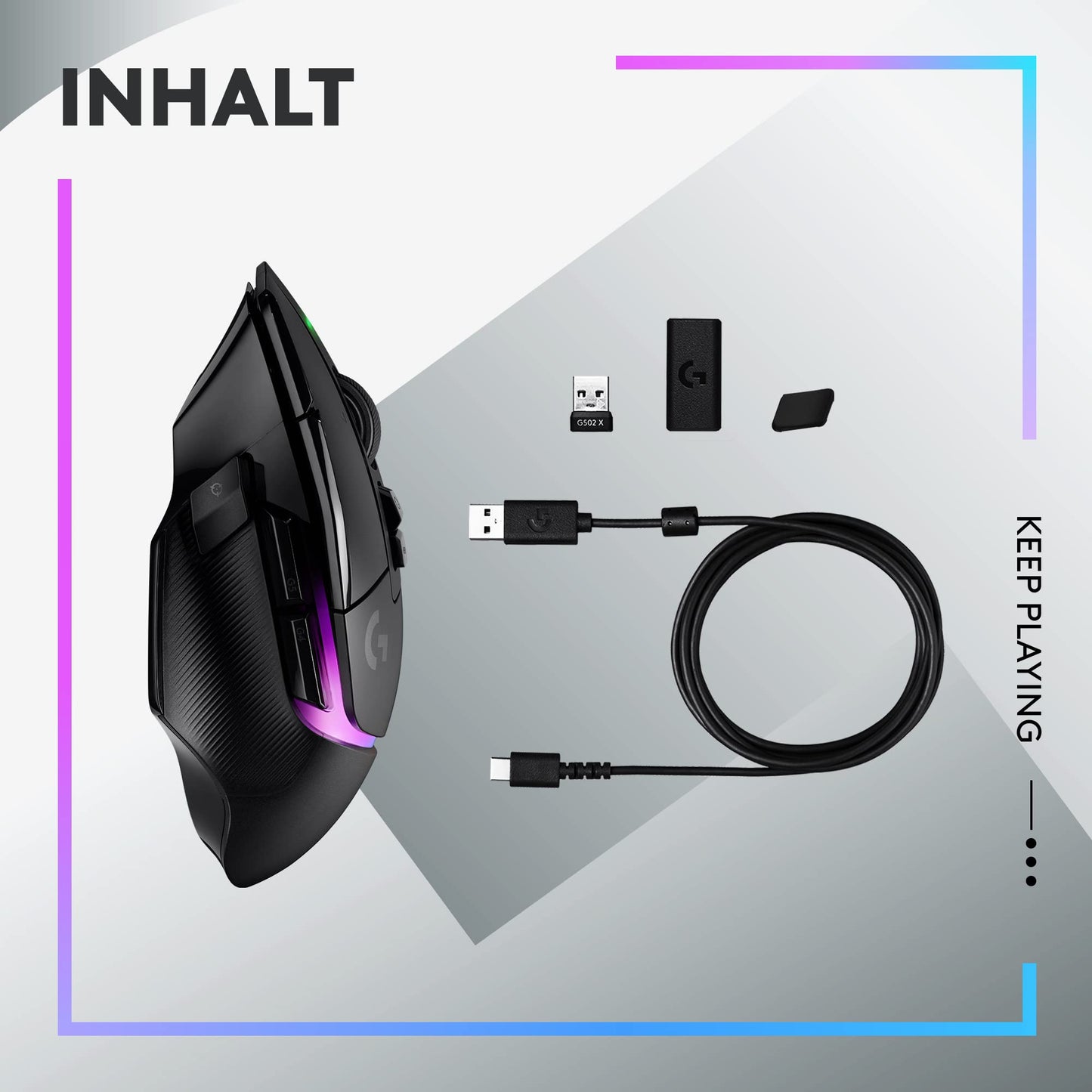 Logitech G502 X PLUS LIGHTSPEED (910-006162)