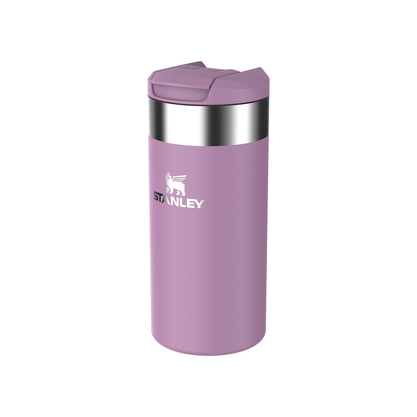Stanley 1913 Aerolight Transit Thermo Mug 0.35L - Keeps Hot for 4 Hours - Dishwasher Safe - Coffee Mug To Go Leak-Proof - Compatible with Common Car Drink Holders - Lilac - 10-10788-150