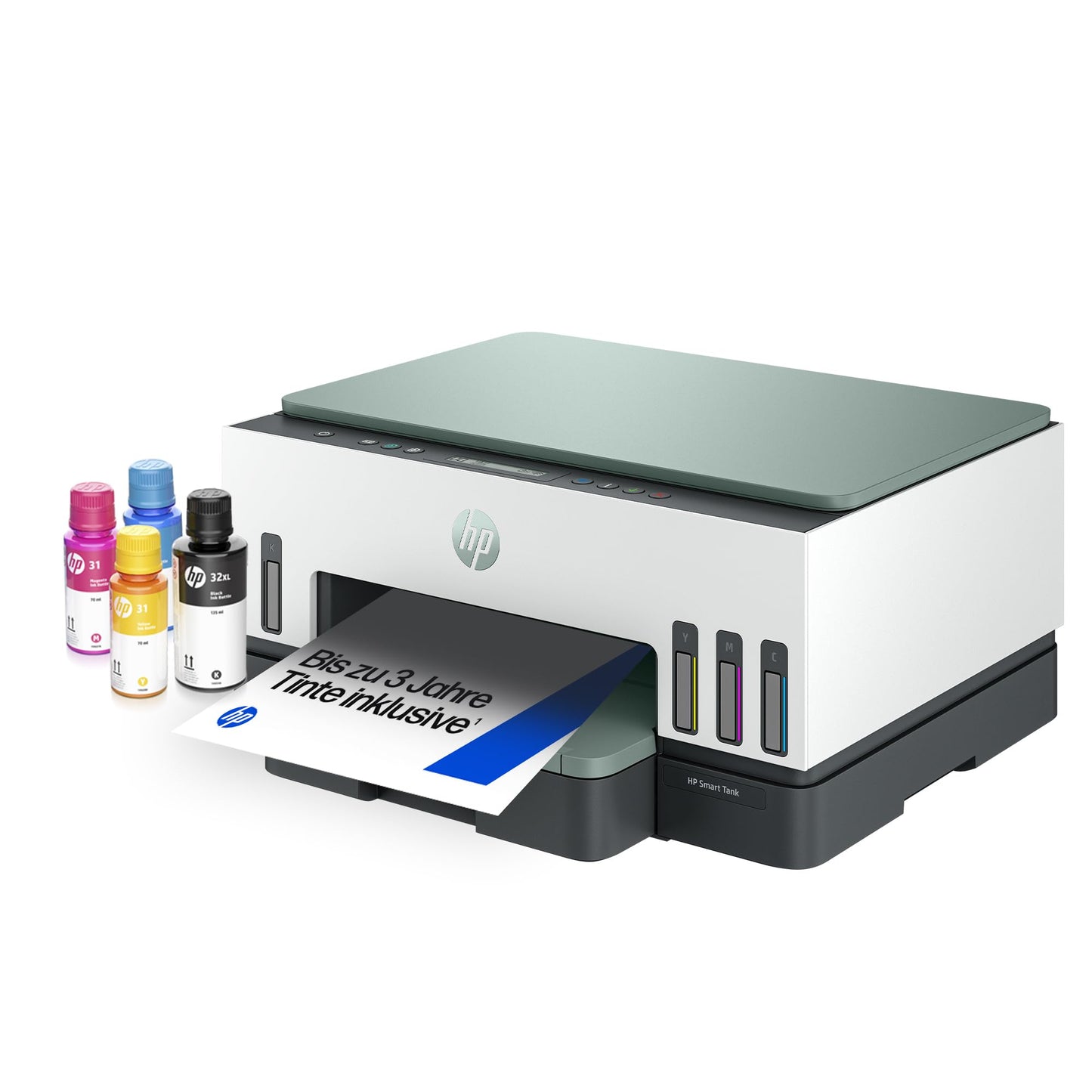 HP Smart Tank 7007 3-in-1 multifunction printer (Wi-Fi; duplex printing) - 3 years ink included, 3 year warranty, large ink tank, long range, high quality printing - 940Y5A#BHC