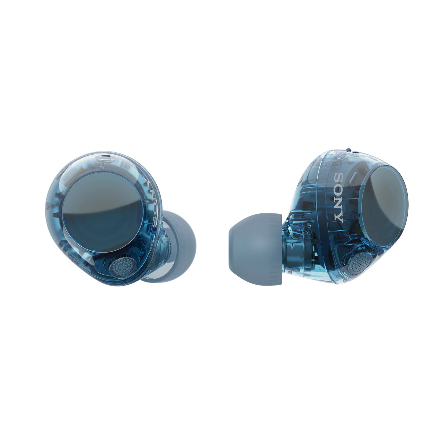 Sony WF-C710N - Truly Wireless Noise Canceling Earphones, lightweight, touch operation, multipoint connection, IPX4, up to 40h battery, quick charging, iOS and Android compatible, Glass Blue - WFC710NL.CE7