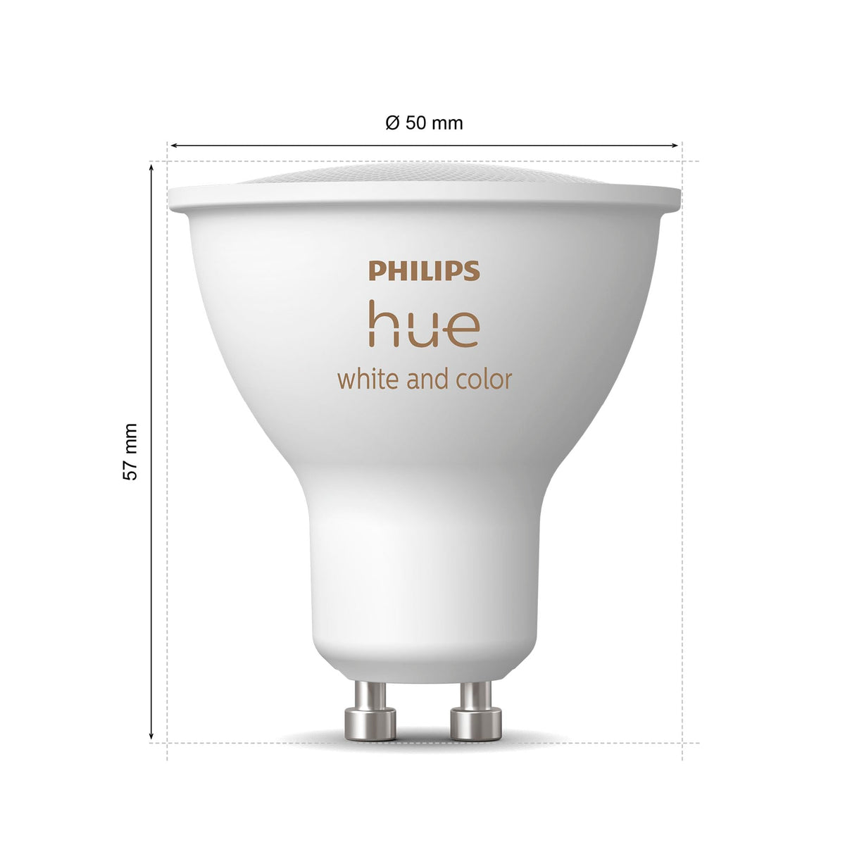 Philips Hue GU10 LED Spot, 5-pack - 8721103091147