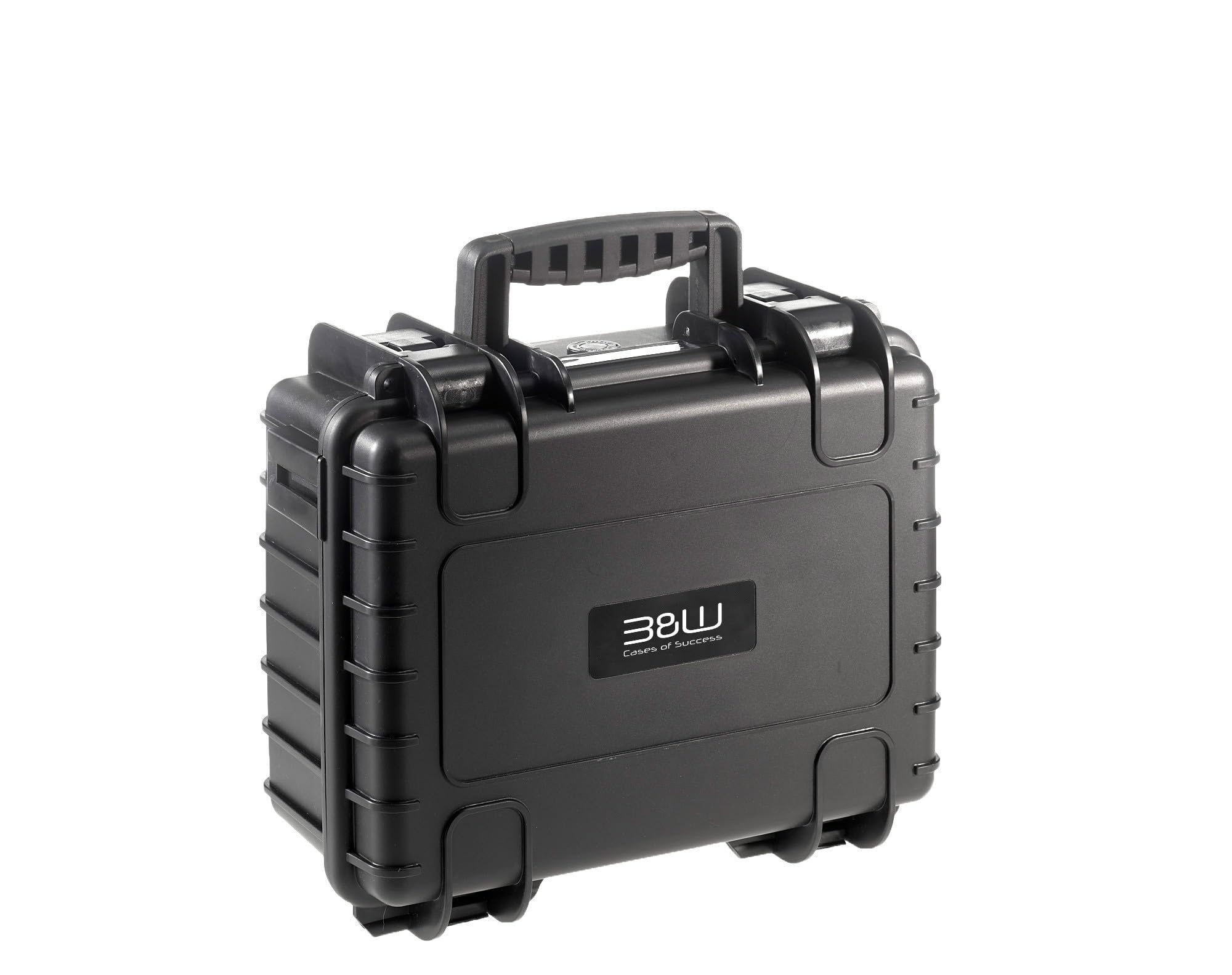 B&W International GmbH Outdoor transport case - Type 3000 - Black - Waterproof according to IP67 certification, dustproof, shatterproof and indestructible, 3000/B, Type 3000 - Internal dimensions 33x23x15cm
