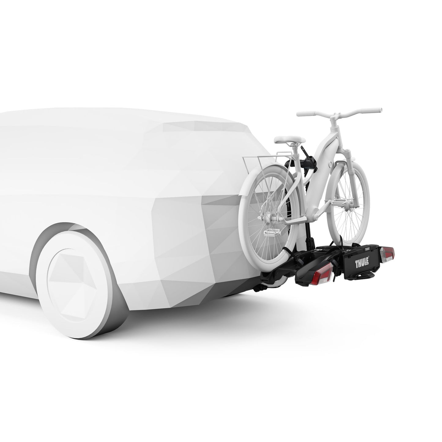 Thule Easyfold 3 Platform Towbar Bike Rack Black, 2(3) Bikes - 944100