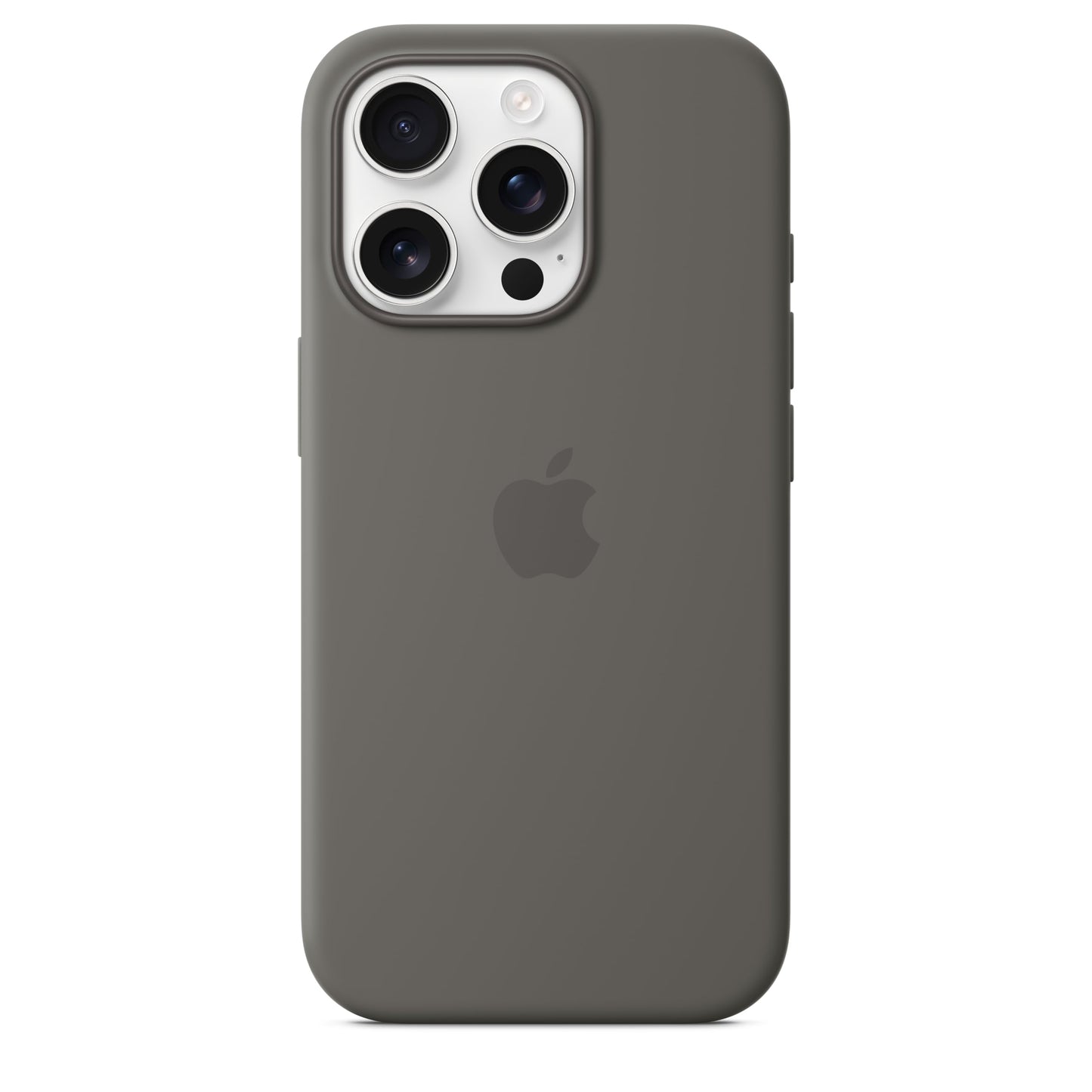 Apple iPhone 16 Pro Silicone Case with MagSafe - Stone Gray  - MYYL3ZM/A
