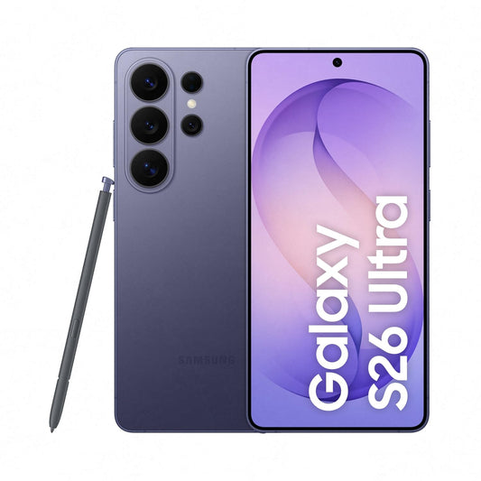 Samsung Galaxy S26 Ultra AI smartphone with Galaxy AI, cell phone without contract, Android, privacy display, 12 GB RAM, 256 GB storage, 200 MP, Cobalt Violet