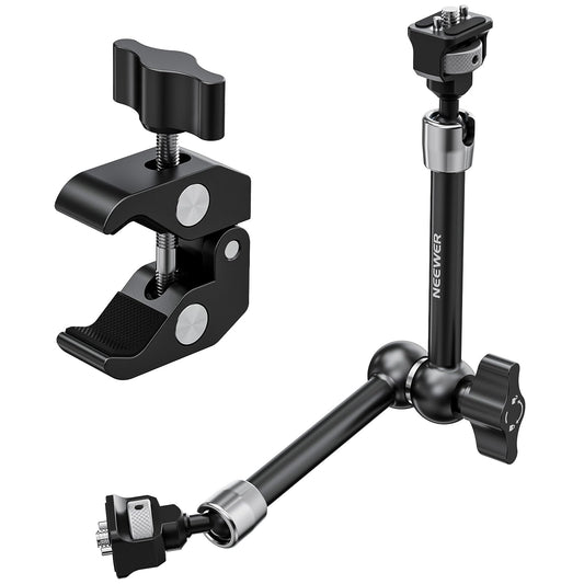 NEEWER 11" Braț Magic Articulat Clema Suport cu Super Clamp, ST16C